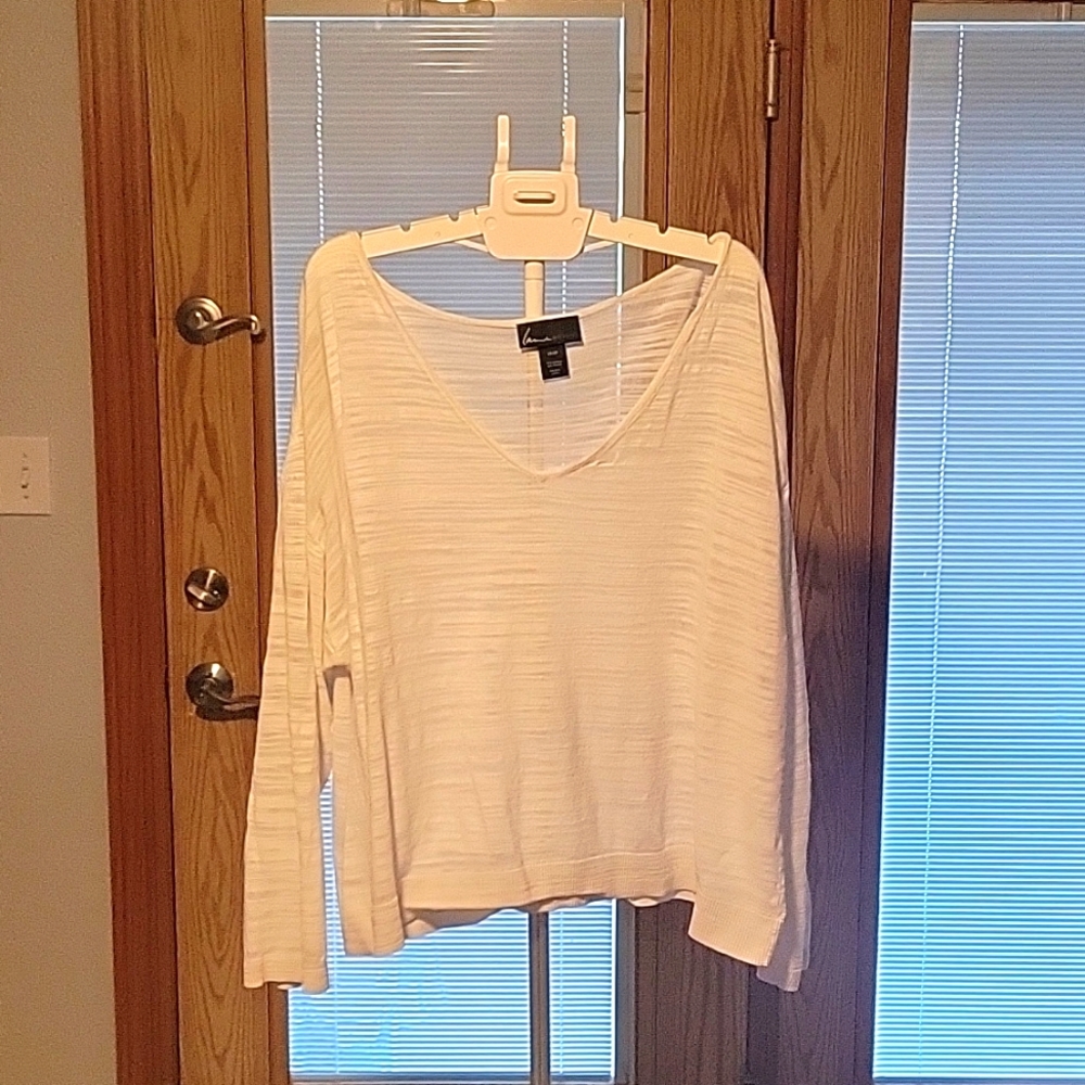 Lane Bryant White Sweater